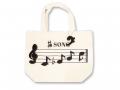 音符をレイアウト♪　メロディを楽しむトートバッグ
