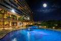 【サザンビーチホテル＆リゾート沖縄】月明かりで幻想