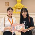 創業119年の老舗菓子店、内閣府青年国際交流事業「東