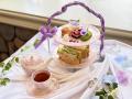 「一色堂茶廊」で初夏を彩るあじさいとバラの限定スイ