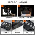 【新発売】使いやすさがラゲッジランプの全て。アルフ