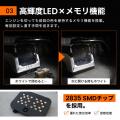 【新発売】使いやすさがラゲッジランプの全て。アルフ