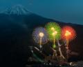 “最高峰花火×富士山”、心を震わせる一夜限りの絶景体