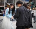 STU48 が“原点回帰”のティッシュ配りGWは“ほぼ毎日会