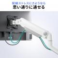 スルッと配線、サッと持ち出せるスリムHDMIケーブルを