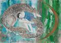 蟹江杏がGINZA SIXで新作展を開催。新作絵画作品、約6