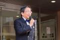 【岡山大学】岡山大学未来医療創発研究所の看板除幕式