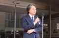 【岡山大学】岡山大学未来医療創発研究所の看板除幕式