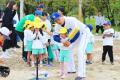 元中日ドラゴンズ・山本昌広さんによる園児向け野球教