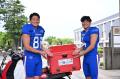 SEKISUIチャレンジャーズ、尼崎市、尼崎郵便局が合同