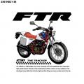 知る人ほど、刺さる一枚。Honda FTR デザインTシャツ