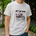 知る人ほど、刺さる一枚。Honda FTR デザインTシャツ