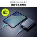 AC65W出力対応！ノートPCも充電できる薄型ポータブル