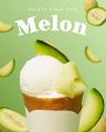 【gelato pique cafe】ジューシーなメロンの贅沢な甘 【gelato pique cafe】ジューシーなメロンの贅沢な甘