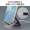 最大40Gbps・240W・8K映像出力に対応、配線の出っ張り