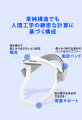 装着するだけで首の正しい姿勢習慣をサポート。日常生