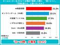 ホームルーター利用者500人調査。「夜20～24時に遅い