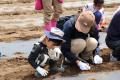 赤ねぎ・サツマイモの定植にチャレンジ 伊勢崎市「み 赤ねぎ・サツマイモの定植にチャレンジ 伊勢崎市「み