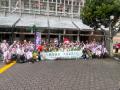 「民生委員・児童委員の日」に合わせた沖縄アリーナ社 「民生委員・児童委員の日」に合わせた沖縄アリーナ社