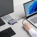 4K出力・有線LAN・カードリーダーなど充実の10ポート