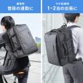 「通勤」から「出張」へ瞬時に拡張。荷物に合わせて35