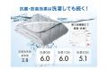 銀イオンの力で汗ばむ夏でも清潔で涼しい寝心地を！接