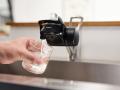 トレビーノ初の“ブラック”カラーの浄水器　蛇口直結型