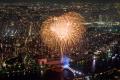 眼下に花火を見る634名様限定の特別営業「東京スカイ 眼下に花火を見る634名様限定の特別営業「東京スカイ