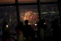 眼下に花火を見る634名様限定の特別営業「東京スカイ 眼下に花火を見る634名様限定の特別営業「東京スカイ