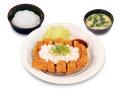 【松のや】いつものチキンかつより圧倒的ボリューム感 【松のや】いつものチキンかつより圧倒的ボリューム感