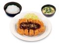【松のや】いつものチキンかつより圧倒的ボリューム感 【松のや】いつものチキンかつより圧倒的ボリューム感