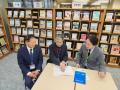 白梅学園キャンパスの食堂と大学・短期大学図書utf-8 白梅学園キャンパスの食堂と大学・短期大学図書utf-8