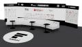 SUPER FORMULA公式イベントの空間づくりに業務用家具