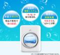 「洗剤も、置き場所も、いらない。」水と塩だけで99.9