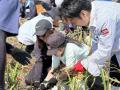 愛用者をお招きした創業50周年記念イベント、健康家族