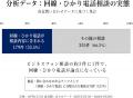 ビジネスフォン相談の約3件に1件で「回線・ひかり電話