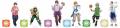 「KING OF PRISM」10周年を記念して、全国のラウンド