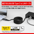 バッグの中でも絡みにくい！磁力でピタッとまとまるUS