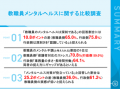 教職員のメンタルヘルスに関する調査　行政側は「教職