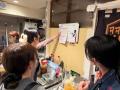 亜細亜大学 横川ゼミ4年生と「壱角家」「山下本気うど