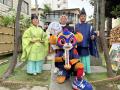 渋谷・新宿での試合告知活動および高円寺・気象神社で