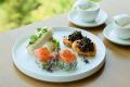 毎年人気の「PEACH AFTERNOON TEA」や静岡県産食材を