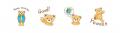 ちょっぴりドジなテディベアのLINEスタンプが登場！