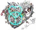 テーマは「PEACE＆LOVE with 妖怪」　具だくさんで美