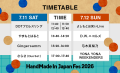 出演アーティストを発表、タイムテーブルも公開！日本