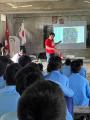 対馬西部中学校の海洋プラスチック教材がネパールの教 対馬西部中学校の海洋プラスチック教材がネパールの教