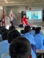 対馬西部中学校の海洋プラスチック教材がネパールの教 対馬西部中学校の海洋プラスチック教材がネパールの教