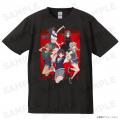 アニメ「ガールズバンドクライ」Tシャツ、キャラクタ