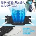 いつものバッグがファン付きに。背中の蒸れを解消する