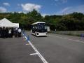 三洋貿易、大分県大分市で開催されたEVバス試乗会に参